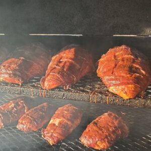 Bacon Wrapped Honey Chipolte Turkey Breasts avg 2 lbs