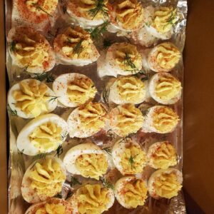 Thanksgiving Deviled Eggs